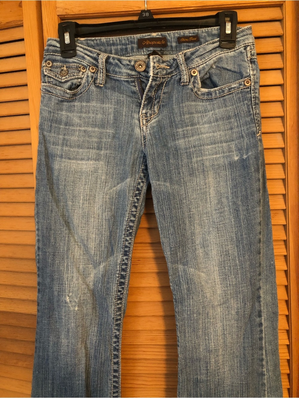 Aeropostale 1/2 Short Blue Jeans